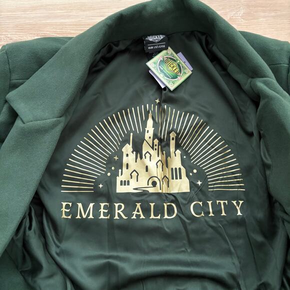 Our Universe Wicked Oz Emerald City Coat Unisex 2X - Picture 4 of 13